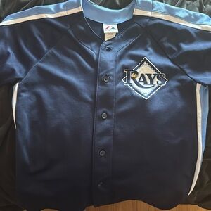 Tampa Bay Baseball Jersey size Adult M- great condition.